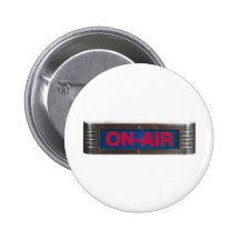 Red Glow On-Air Light Button
