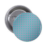 Red green snowflakes on blue fade buttons