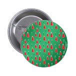 Red green snowmen on green fade buttons