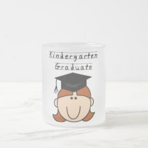 Red Hair Girl Kindergarten Graduate Mug