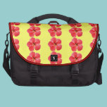 Red Hawaiian Hibiscus Flower commuterbag