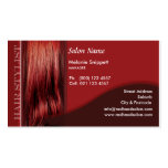 Red Head Business Card Design