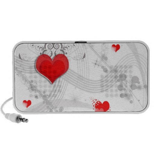 Red Heart Design Speakers