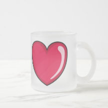 Red Heart Mugs