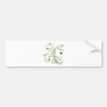 Red Hearts Bumper Sticker