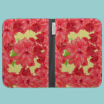 Red Hibiscus Flowers Kindle Case caseable cases