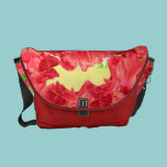 Red Hibiscus Flowers Messenger Bag messenger bags
