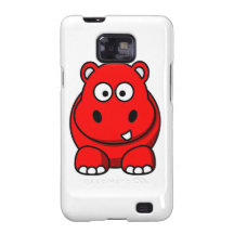 Red Hippo Case Samsung Galaxy S Covers
