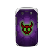 Red Horned Devil Blackberry Bold Barely There Case Blackberry Bold Cover