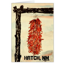 Red hot chilli peppers card