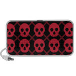 Red Johnny Skull Notebook Speakers