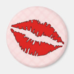 Red Kiss Magnets