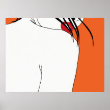 RED LIPGLOSS Poster