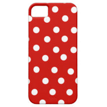 Red Polka Dot iPhone 5 Case