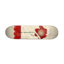 Red Poppy Skateboard skateboards