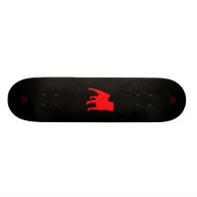 Red Pug Skateboard