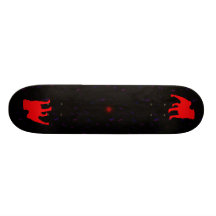 Red Pug Skateboard 3