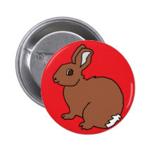 Red Rabbit Pins