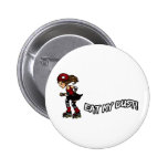 Red Rollerderby jammer Buttons