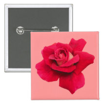 Red Rose Buttons