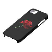Red Rose Impressionist Art Painting Phone Case