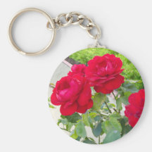 Red Roses Key Chain