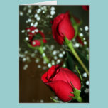 Red Roses Mother's Day Greeting Card cards