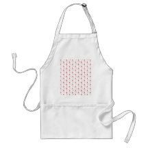 Red Roses Pattern. Aprons