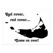 Red rover, red rover... postcard