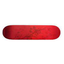 Red Scape Custom Skateboard