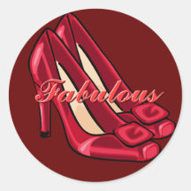 Red Shoes Stickers
