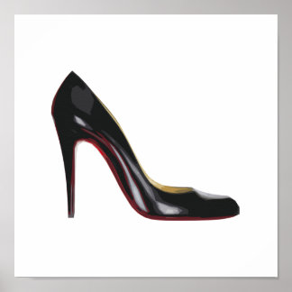Red Soles Posters | Zazzle.co.nz