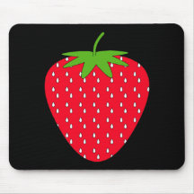 Red Strawberry. Mouse Pad