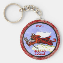 Red Tails - 302nd Fighter Squadron Key Chains