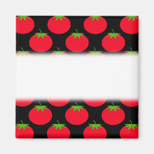 Red Tomato Pattern. Magnet