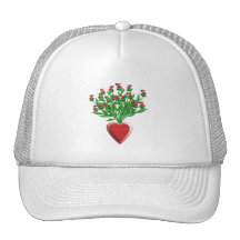 Red Tractor Bouquet Hat