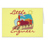Red Train Little Engineer Tshirts and Gifts Greeting Card
