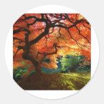 Red Tree Stickers