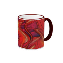 Red Tubes Coffee Mug