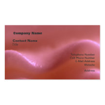 Red Wave Dream Business Card Template
