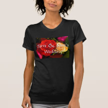 Red Yellow Rose Tee Shirt