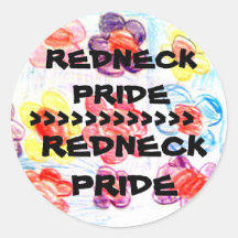 redneck pride stickers...