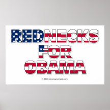 Rednecks for Obama (ssp) Poster