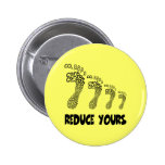 Reduce your carbon footprint pins