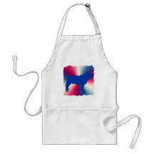 RedWhiteBlueMastiff Apron