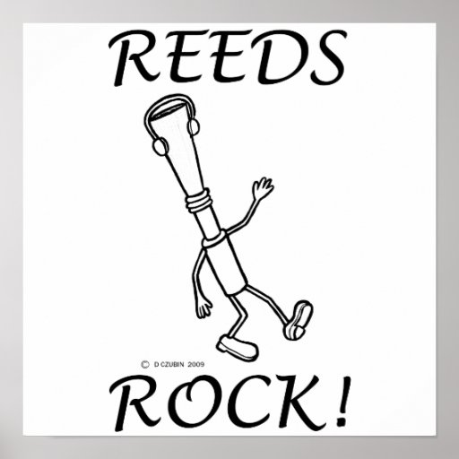 Reeds Rock Print