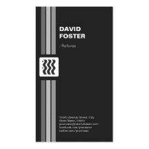 Referee - Premium Double Sided Business Card Template