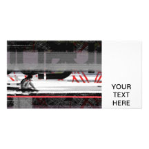 Reflection Personalised Photo Card