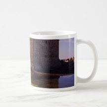 Reflections, Mediaeval Fort, Nea Paphos, Cyprus Coffee Mugs