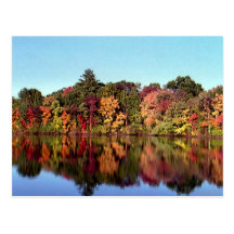 Reflections of Fall Postcards
